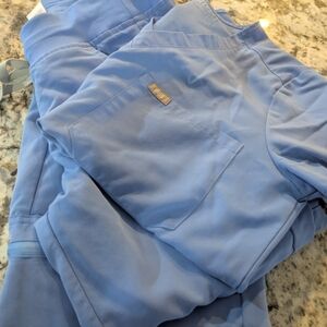 Light Blue Scrub Set